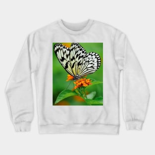 black butterfly Crewneck Sweatshirt